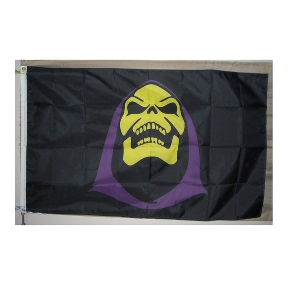 Skeletor Laughing He-Man and the Masters of the Universe 3'x5' horizontal Flag - Picture 1 of 2